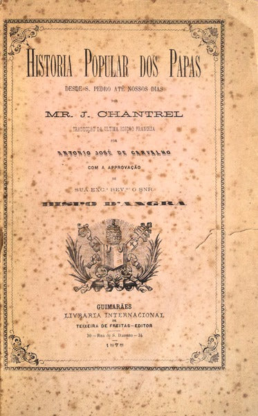 HISTÃ“RIA POPULAR DOS PAPAS.