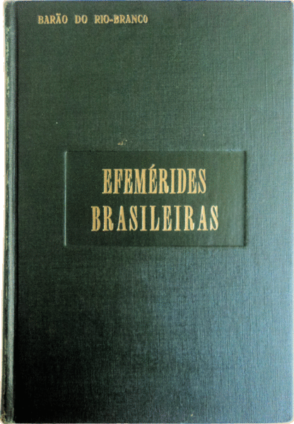 EFEMÃ‰RIDES BRASILEIRAS.