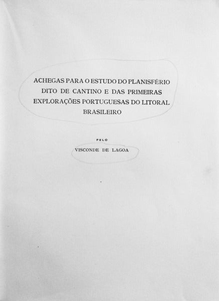 ACHEGAS PARA O ESTUDO DO PLANISFÃ‰RIO DITO DE CANTINO