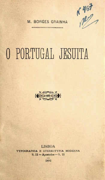 O PORTUGAL JESUITA.