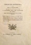 COLLECÃ‡ÃƒO SYSTEMATICA DAS LEIS E ESTATUTOS,