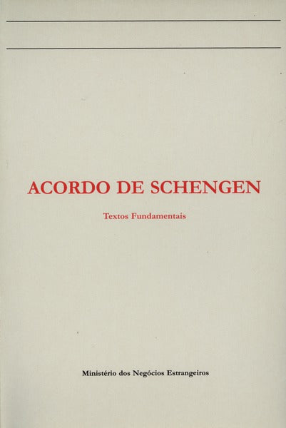 ACORDO DE SCHENGEN.