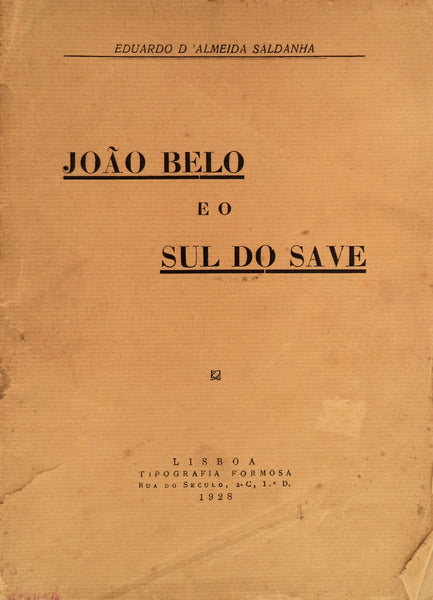JOÃƒO BELO E O SUL DO SAVE.