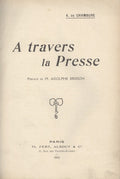 A TRAVERS LA PRESSE.