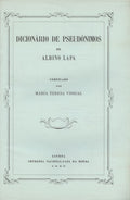 DICIONÃRIO DE PSEUDÃ“NIMOS.