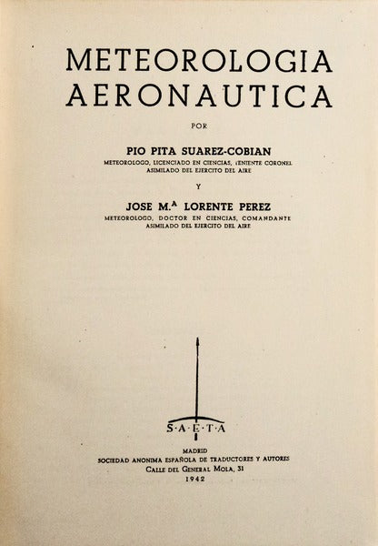METEREOLOGIA AERONAUTICA.