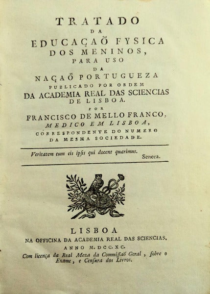 TRATADO DA EDUCAÃ‡AÃ• FYSICA DOS MENINOS,