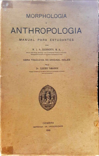 MORPHOLOGIA E ANTHROPOLOGIA. Manual para Estudantes.