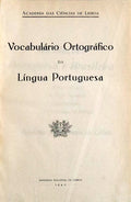 VOCABULÃRIO ORTOGRÃFICO DA LÃNGUA PORTUGUESA.