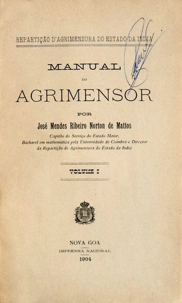 MANUAL DO AGRIMENSOR.