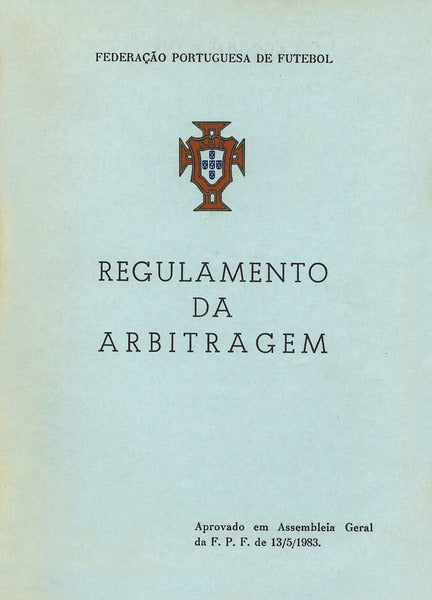 REGULAMENTO DA ARBITRAGEM [FUTEBOL].