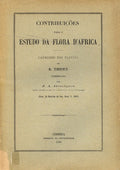 CONTRIBUIÃ‡Ã•ES PARA O ESTUDO DA FLORA Dâ€™AFRICA.