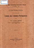 CONTRIBUTION POUR Lâ€™Ã‰TUDE DES COTONS DES COLONIES PORTUGAISES.