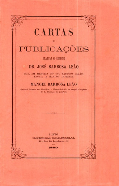 CARTAS E PUBLICAÃ‡Ã•ES.