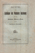SUITE DU CATALOGUE DES PEINTURES ANCIENNES