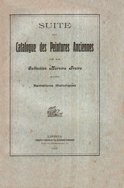 SUITE DU CATALOGUE DES PEINTURES ANCIENNES