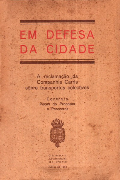 DEFESA (EM) DA CIDADE.