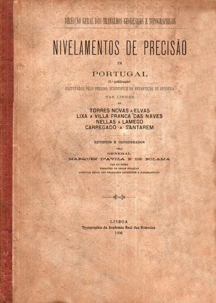 NIVELAMENTOS DE PRECISÃƒO EM PORTUGAL.