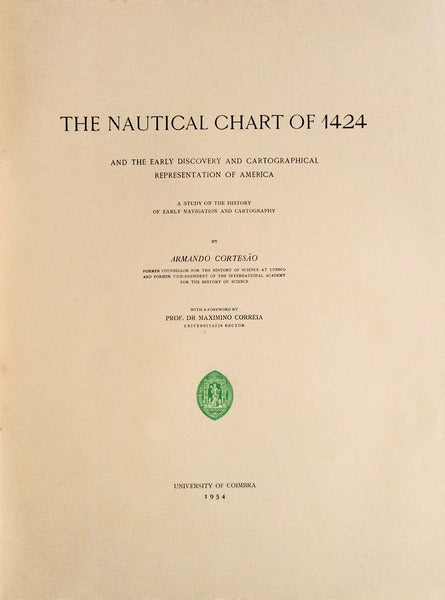 THE NAUTICAL CHART OF 1424