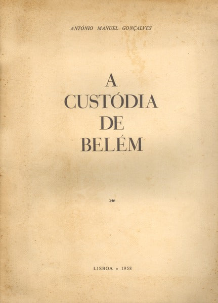 A CUSTÃ“DIA DE BELÃ‰M.