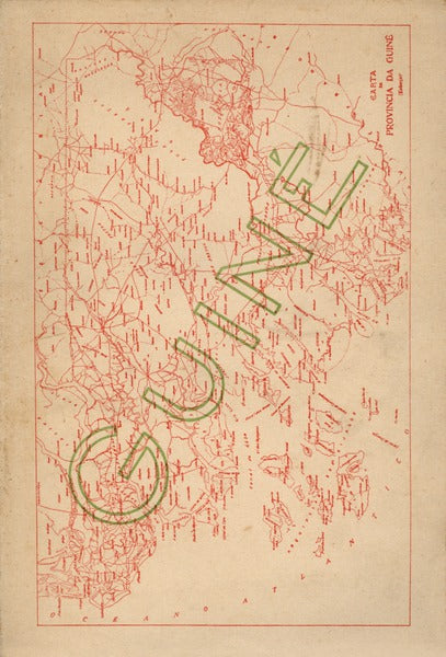 GUINÃ‰. Separata do nÂº 44 - Fevereiro de 1929
