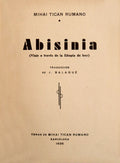 ABISINIA (VIAJE A TRAVÃ‰S DA LA ETIOPÃA DE HOY).