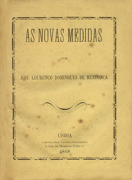 AS NOVAS MEDIDAS.