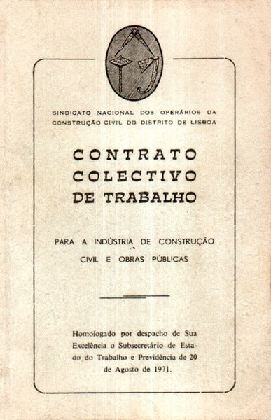CONTRATO COLECTIVO DE TRABALHO.