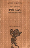 PROSAS DA Ã‰POCA DE COIMBRA. [1.Âª EDIÃ‡ÃƒO]