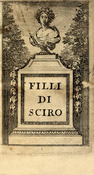 FILLI DI SCIRO, Favola Pastorale [ENCADERNAÃ‡ÃƒO ARTÃSTICA MINIATURA.]