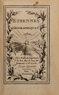 ETRENNES GEOGRAPHIQUES 1760. [Atlas Geographique].