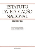 ESTATUTO DA EDUCAÃ‡ÃƒO NACIONAL, PROJECTO.
