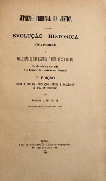SUPREMO TRIBUNAL DE JUSTIÃ‡A.