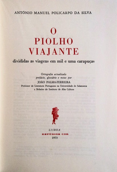 O PIOLHO VIAJANTE.