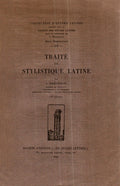 TRAITÃ‰ DE STYLISTIQUE LATINE.
