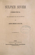 SULPICII SEVERI CHRONICA.