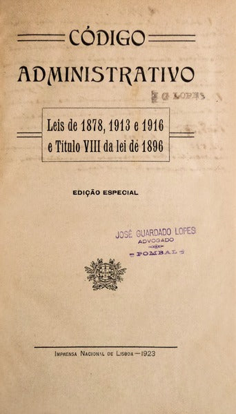 CÃ“DIGO ADMINISTRATIVO.