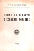CURSO DE DIREITO E ECONOMIA AGRÃRIOS.