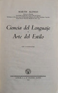CIENCIA DEL LENGUAJE Y ARTE DEL ESTILO.