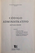 CÃ“DIGO ADMINISTRATIVO, ACTUALIZADO.