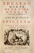 THEATRO MORAL DA LA VIDA HUMANA.