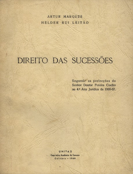DIREITO DAS SUCESSÃ•ES.
