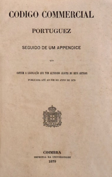 CODIGO COMMERCIAL PORTUGUEZ.