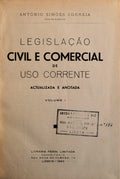 LEGISLAÃ‡ÃƒO CIVIL E COMERCIAL DE USO CORRENTE.