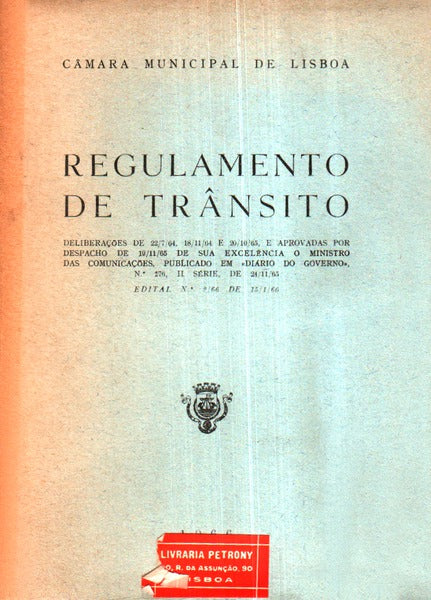 REGULAMENTO DE TRÃ‚NSITO.