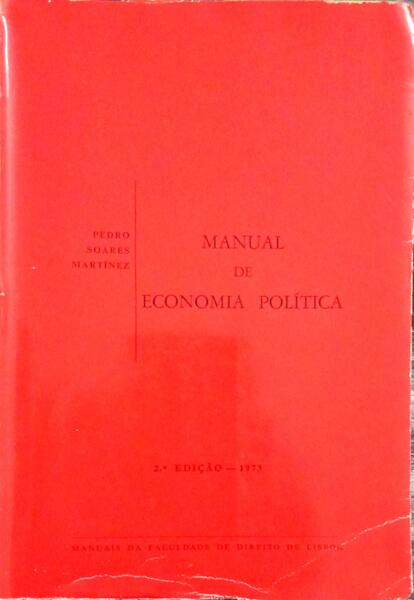 MANUAL DE ECONOMIA POLÃTICA. [2.Âª EDIÃ‡ÃƒO]