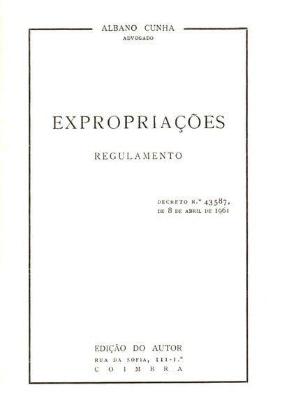 EXPROPRIAÃ‡Ã•ES.