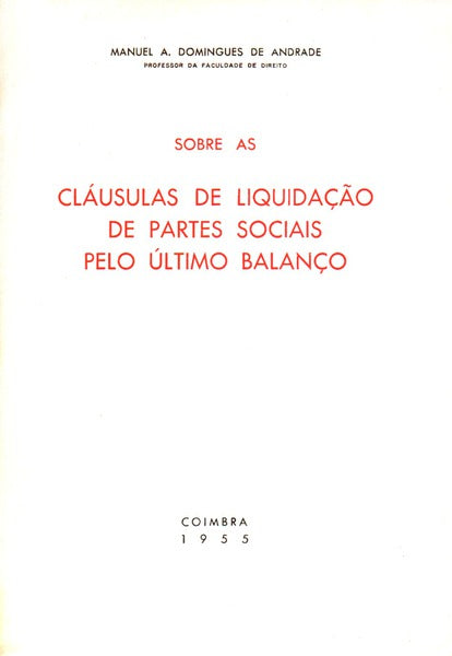 SOBRE AS CLÃUSULAS DE LIQUIDAÃ‡ÃƒO DE PARTES SOCIAIS PELO ÃšLTIMO BALANÃ‡O.