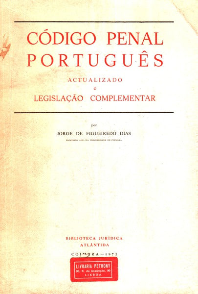 CÃ“DIGO PENAL PORTUGUÃŠS.