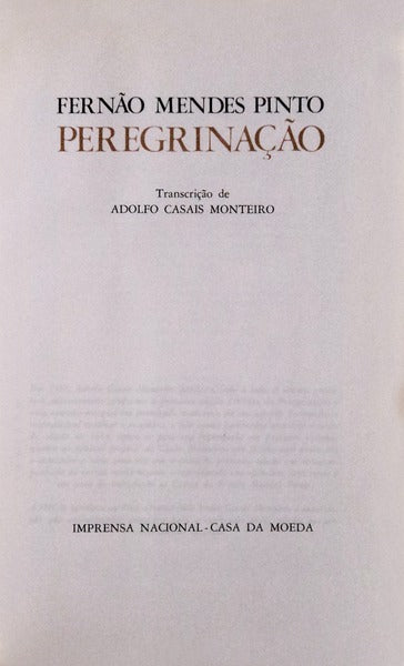 PEREGRINAÃ‡ÃƒO.